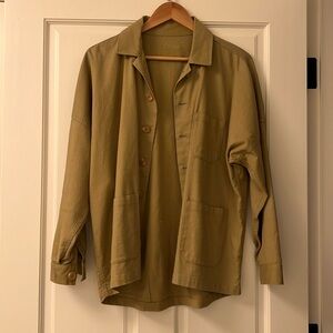 Smock Chore Coat in Ochre